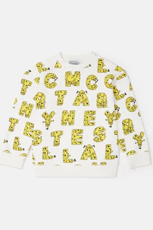Stella McCartney Felpa con Grafica Sponge Bob,