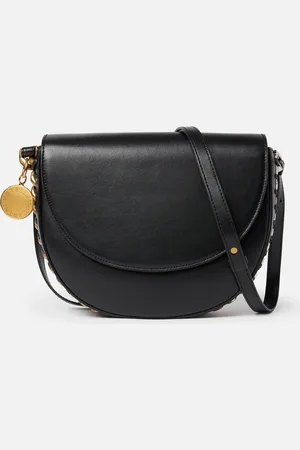 Stella McCartney Borsa a spalla con patta medium Frayme, Donna