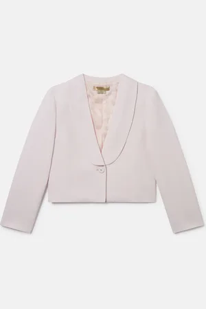 Stella McCartney Blazer con Revers Ampio,