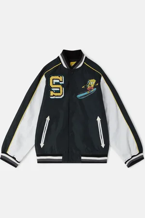 Stella McCartney Bomber Varsity con Grafica Sponge Bob,