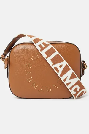 Stella McCartney Camera Bag a Tracolla con Logo, Donna