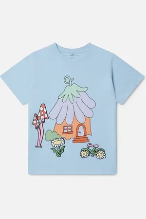 Stella McCartney Maglietta girocollo amici del bosco,
