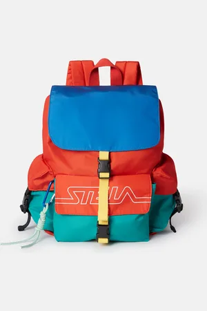 Stella McCartney Zaino con Logo Varsity