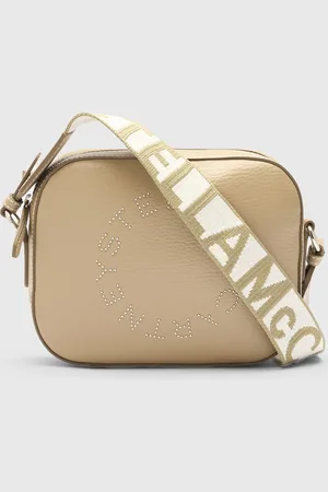 Stella McCartney Camera Bag a Tracolla con Logo, Donna