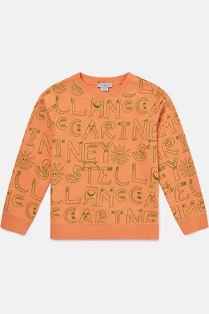 Stella McCartney Felpa con Stampa Scritta,