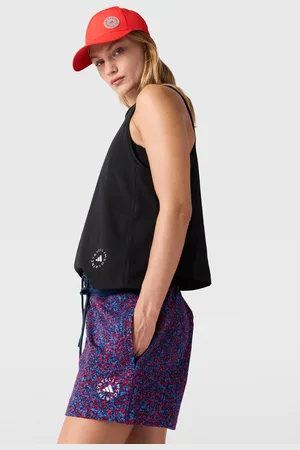 Stella McCartney Pantaloncini TrueLife con Logo, Donna,