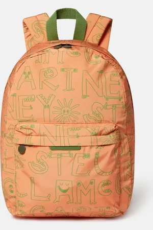 Stella McCartney Zaino con Stampa Scritta