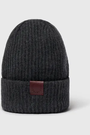Stella McCartney Berretto a Coste con Logo, Donna