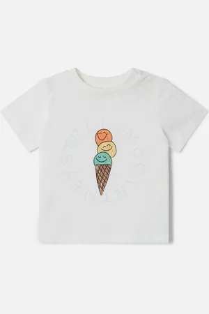 Stella McCartney Maglietta con Stampa Gelato,