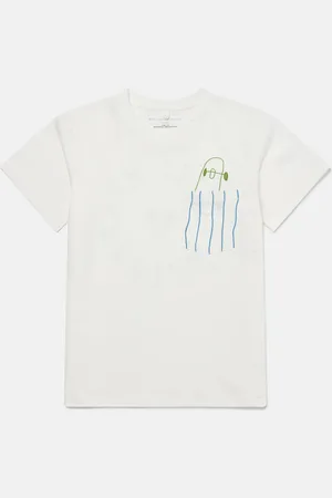 Stella McCartney Maglietta con Grafica Skateboard,