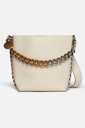 Stella McCartney Borsa a secchiello Frayme, Donna