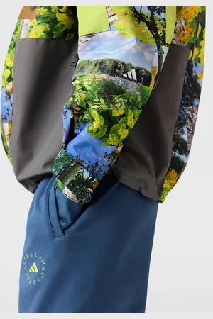 Stella McCartney Giacca Antipioggia con Cappuccio TrueNature, Donna,
