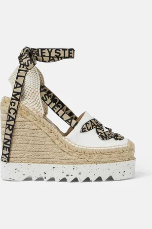 Stella McCartney Gaia Platform Espadrille Wedges, Donna,
