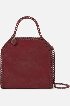 Stella McCartney Tote Micro Falabella in Smalto, Donna