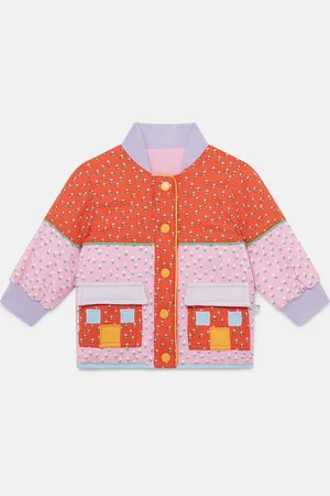 Stella McCartney Cappotto Applicazioni Patchwork Fattoria, Donna,