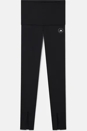 Stella McCartney Leggings Yoga TrueStrength con Spacco alla Caviglia, Donna,