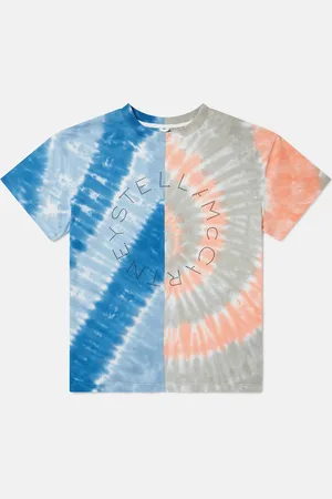 Stella McCartney Maglietta con Grafica Tie-Dye,