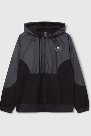 Stella McCartney Felpa con Zip e Cappuccio TrueLife, Donna,