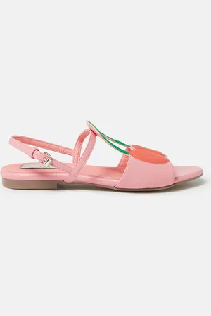 Stella McCartney Sandali con Stampa Ciliegie,