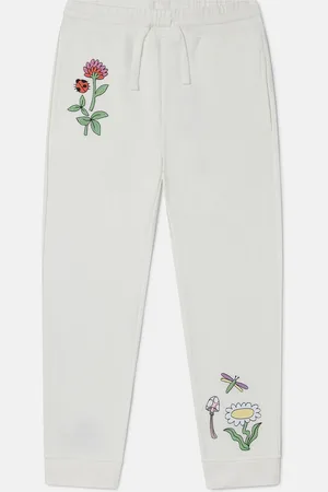 Stella McCartney Jogger con coulisse amici del bosco,