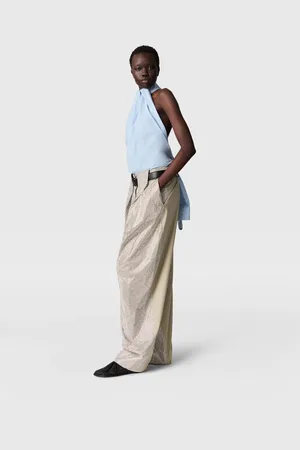 Stella McCartney Top Senza Maniche con Pannello e Scollo all