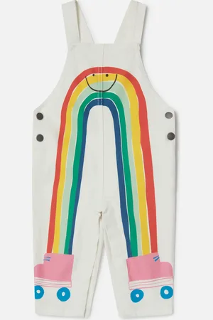 Stella McCartney Salopette Motivo Arcobaleno Rollerskate,