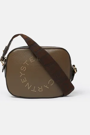 Stella McCartney Camera Bag a Tracolla con Logo, Donna