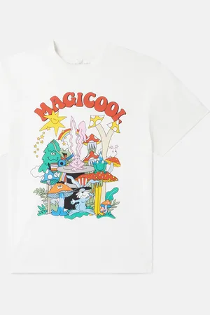 Stella McCartney Maglietta girocollo amici del bosco,