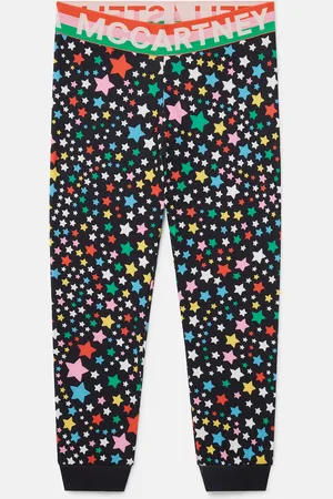 Stella McCartney Leggings con Motivo Stella, Donna,