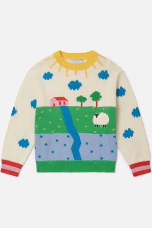 Stella McCartney Maglia Grafica Fattoria, Donna,