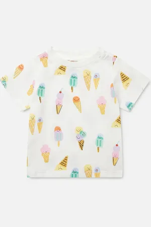Stella McCartney Maglietta con Stampa Gelati,