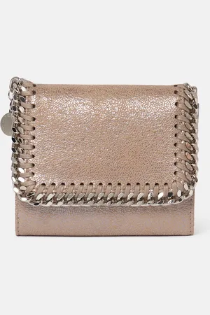 Stella McCartney Portafoglio con patta piccolo Falabella, Donna