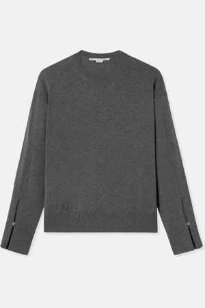 Stella McCartney Maglia con Polsini con Spacchi Stella Iconic, Donna,