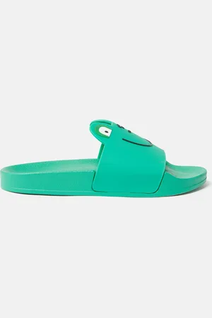Stella McCartney Ciabatte grafica rana,