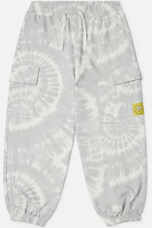Stella McCartney Jogger Tie-Dye con Grafica Sponge Bob,