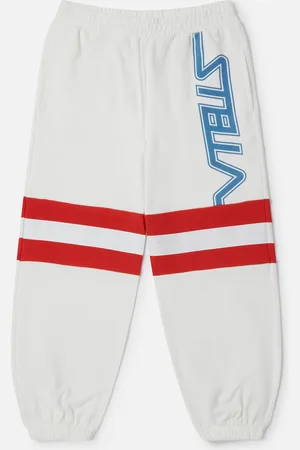 Stella McCartney Pantaloni Sportivi con Cappuccio Varsity con Logo,
