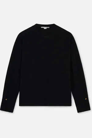 Stella McCartney Maglia con Polsini con Spacchi Stella Iconic, Donna,