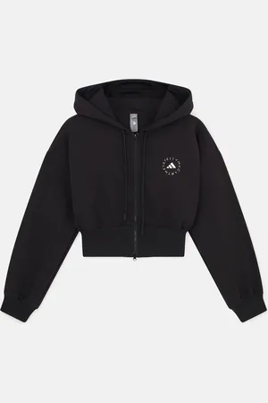 Stella McCartney Felpa con cappuccio corta da allenamento TrueCasuals, Donna,