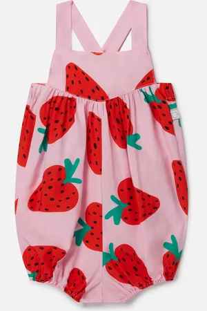 Stella McCartney Pagliaccetto con Stampa Fragole,