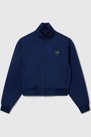 Stella McCartney Giacca da Allenamento in Maglia con Logo, Donna,