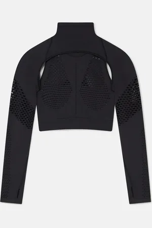 Stella McCartney Canotta da Yoga a Maniche Lunghe Staccabili TrueStrength, Donna,