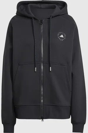 Stella McCartney Felpa con Zip e Cappuccio TrueLife, Donna,