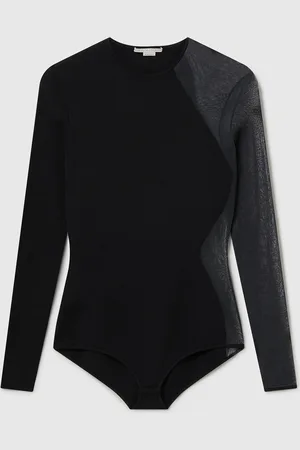 Stella McCartney Body Miracle a Maniche Lunghe in Maglia Compatta, Donna,