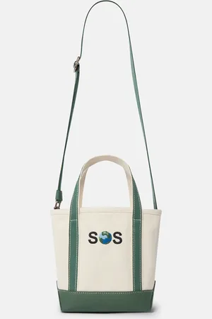Stella McCartney SOS Embroidered Small Tote Bag, Donna