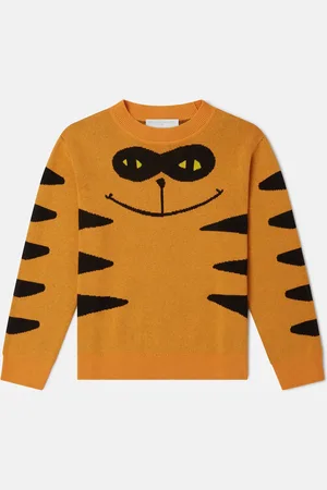 Stella McCartney Maglia con Grafica Gatto,