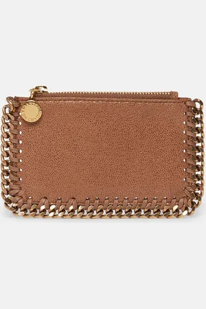 Stella McCartney Portacarte con Zip Falabella, Donna