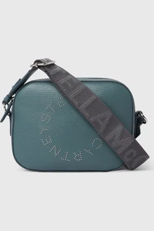 Stella McCartney Camera Bag a Tracolla con Logo, Donna