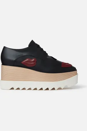 Stella McCartney Zeppe Elyse con Applicazioni Labbra, Donna,
