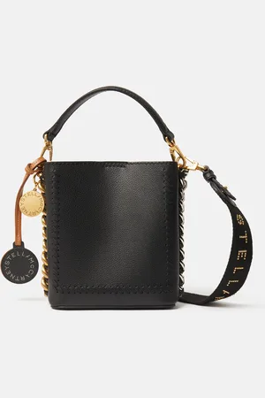 Stella McCartney Borsa a secchiello mini squadrata Frayme in MIRUM, Donna