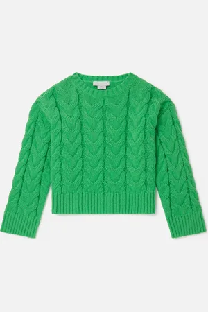 Stella McCartney Maglione in Maglia Intrecciata, Donna,